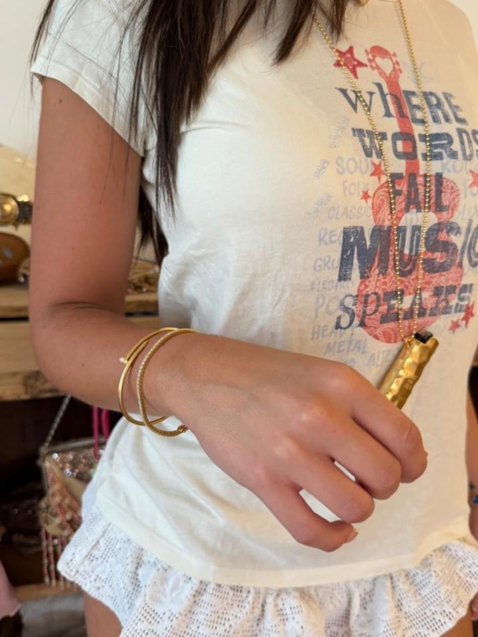 Vintage 90’s Ralph Lauren music baby tee