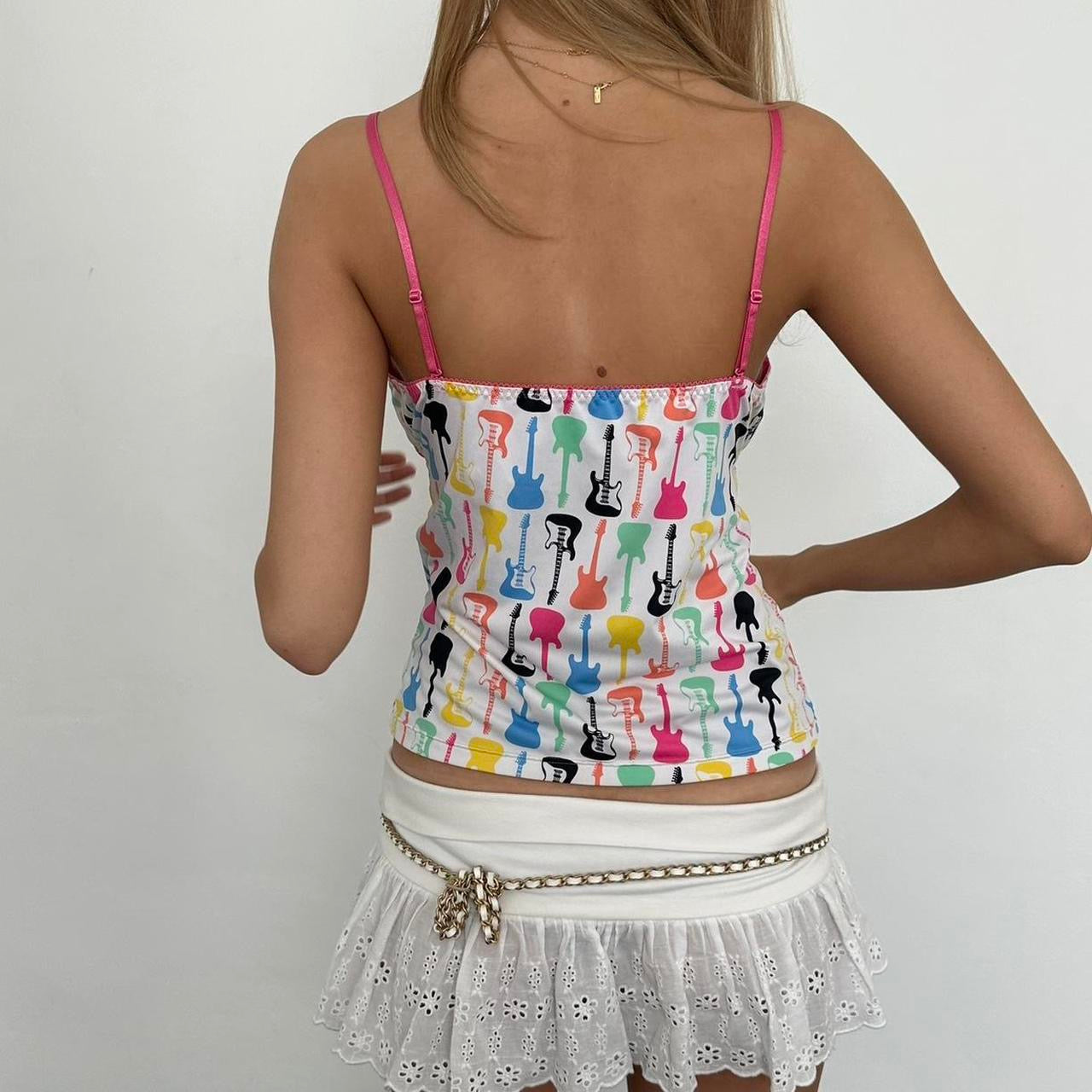 Vintage 2000’s guitar cami top