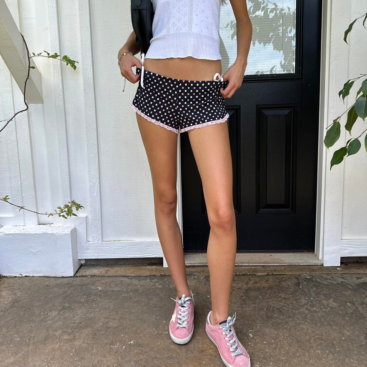 Vintage 2000’s Victoria’s Secret polka dot shorts