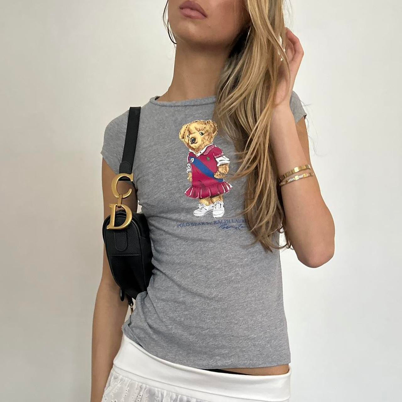 Vintage teddy bear Ralph Lauren baby tee