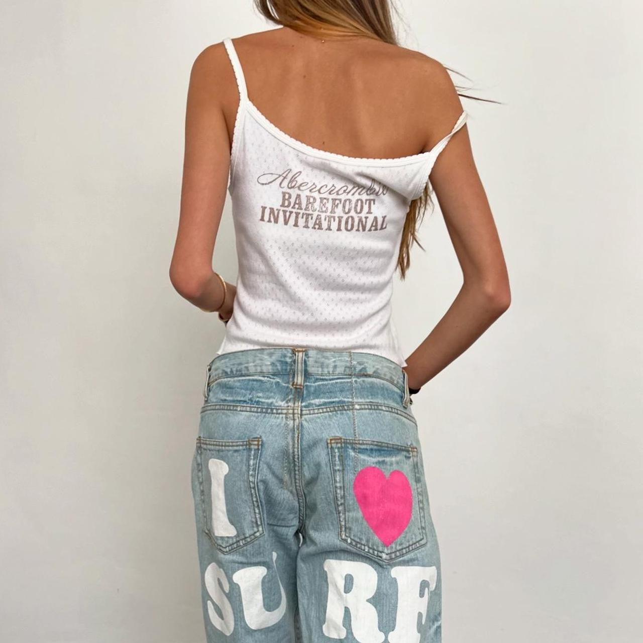 Vintag blue wash rare surf jeans 🩵🐬🏄🏼♀️