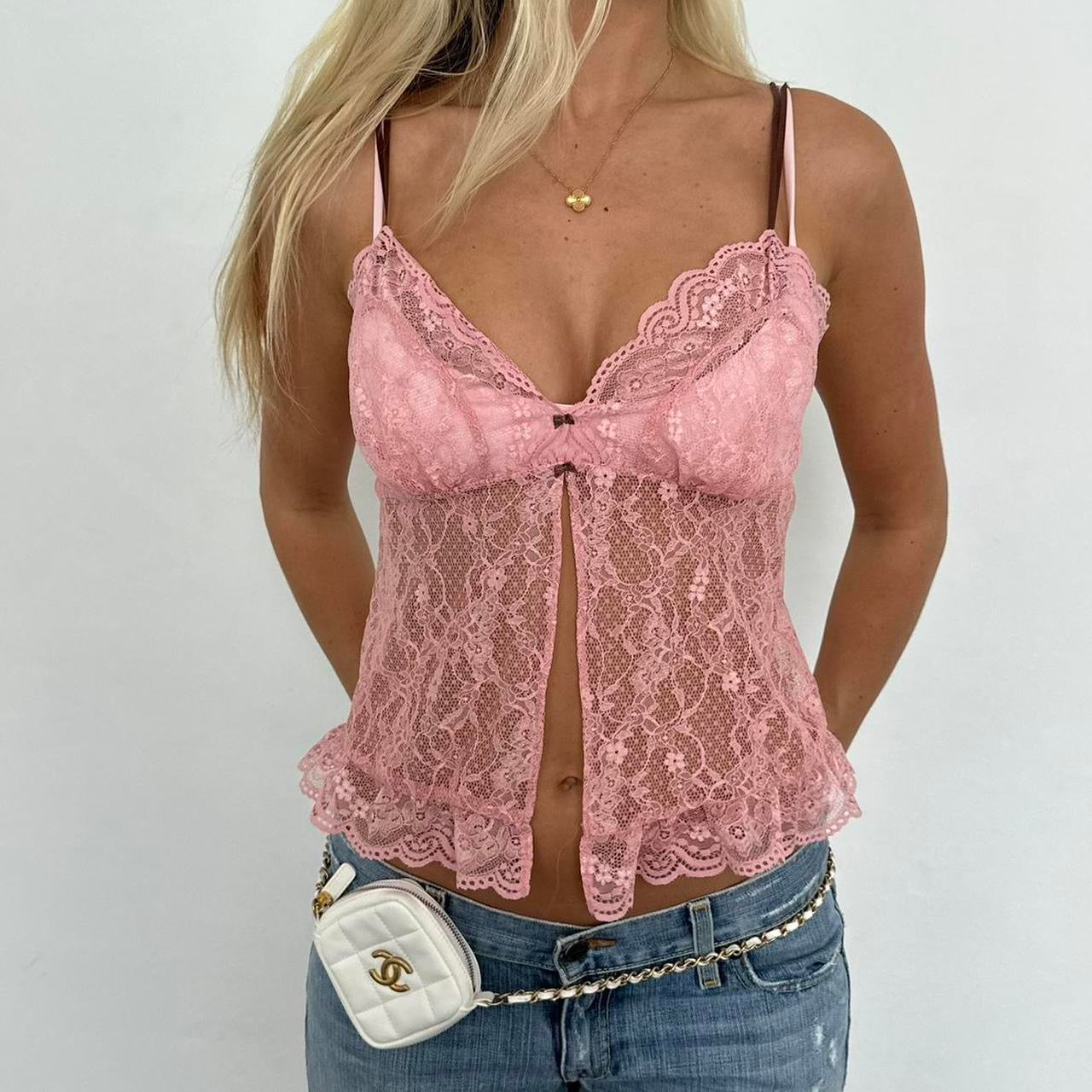 Vintage Victorias Secret babydoll top