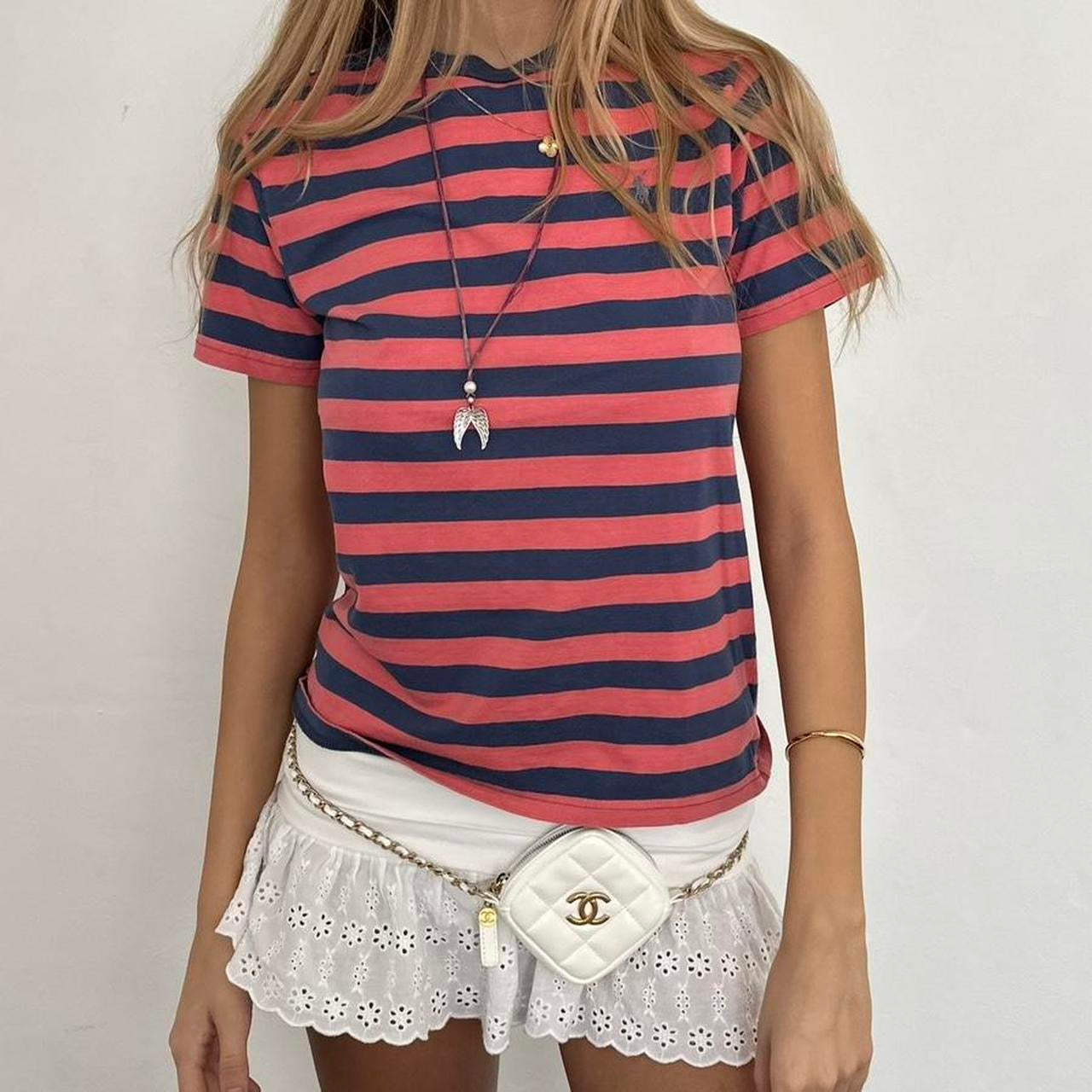 Vintage Ralph Lauren striped baby tee