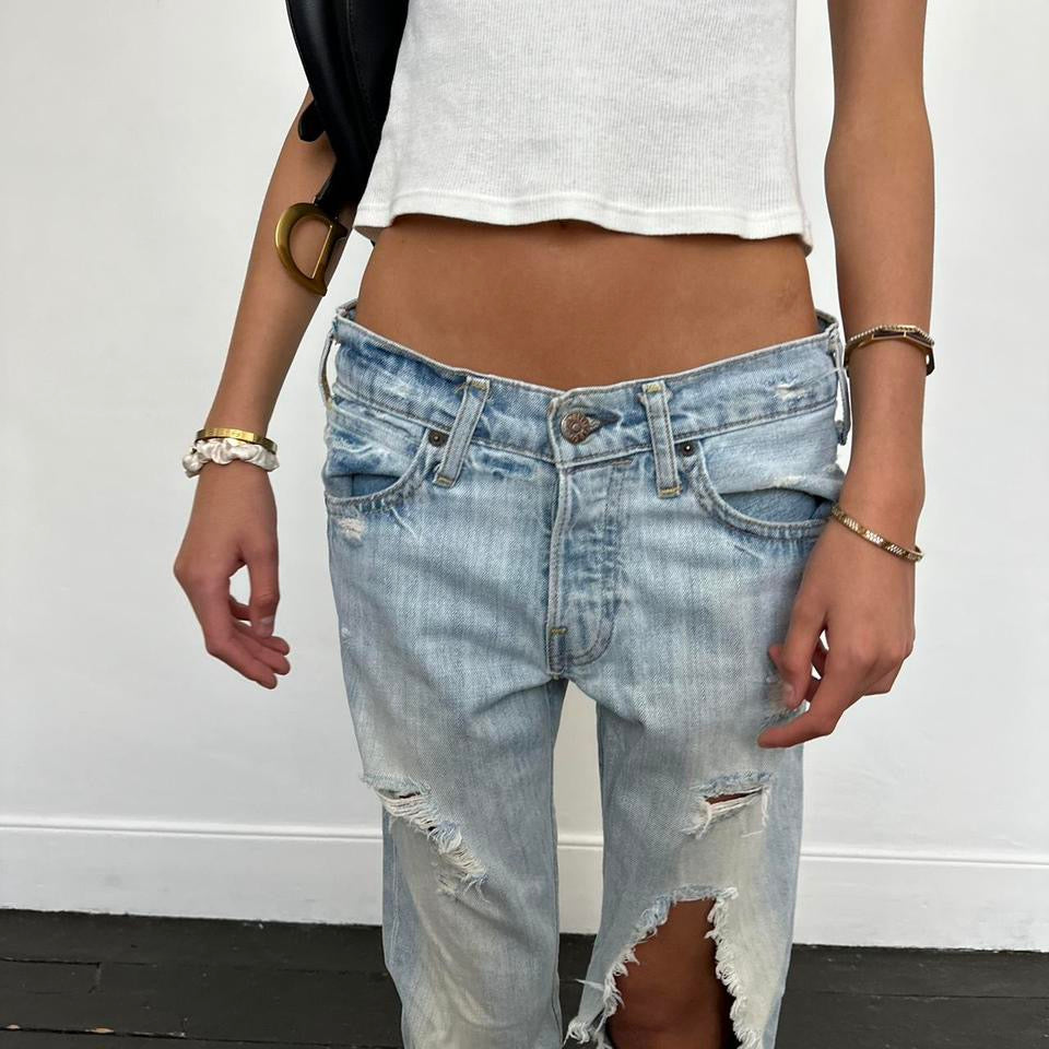 Vintage Hollister 2000’s blue bootcut jeans