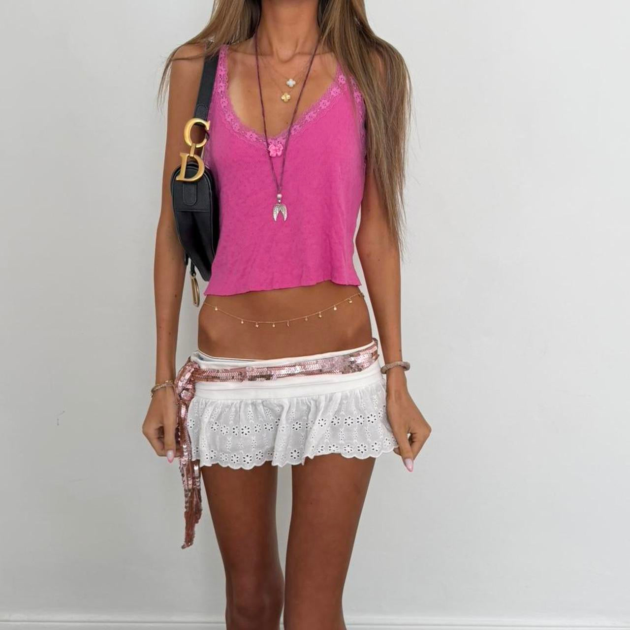 Vintage 90’s pink cami top