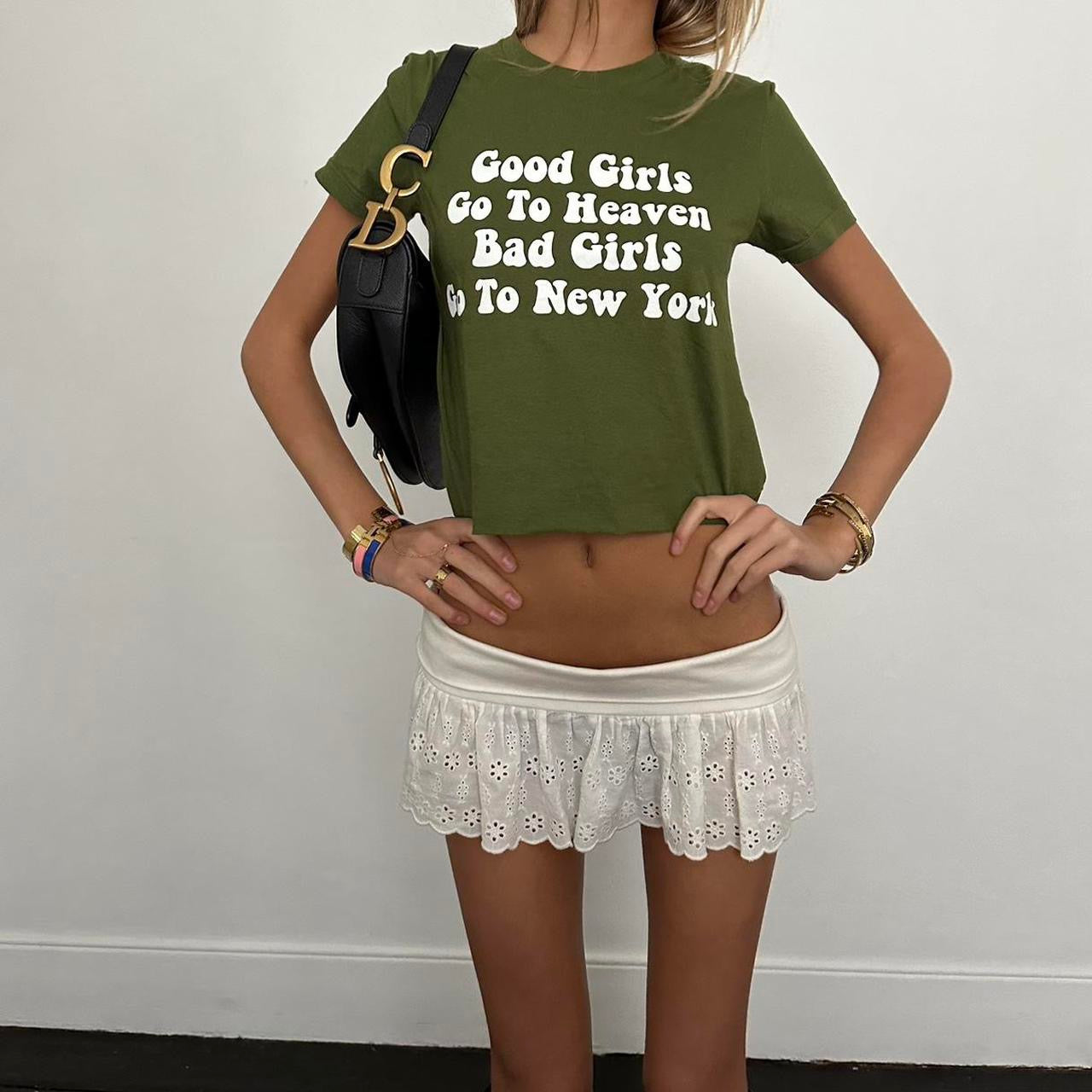 Vintage graphic baby tee