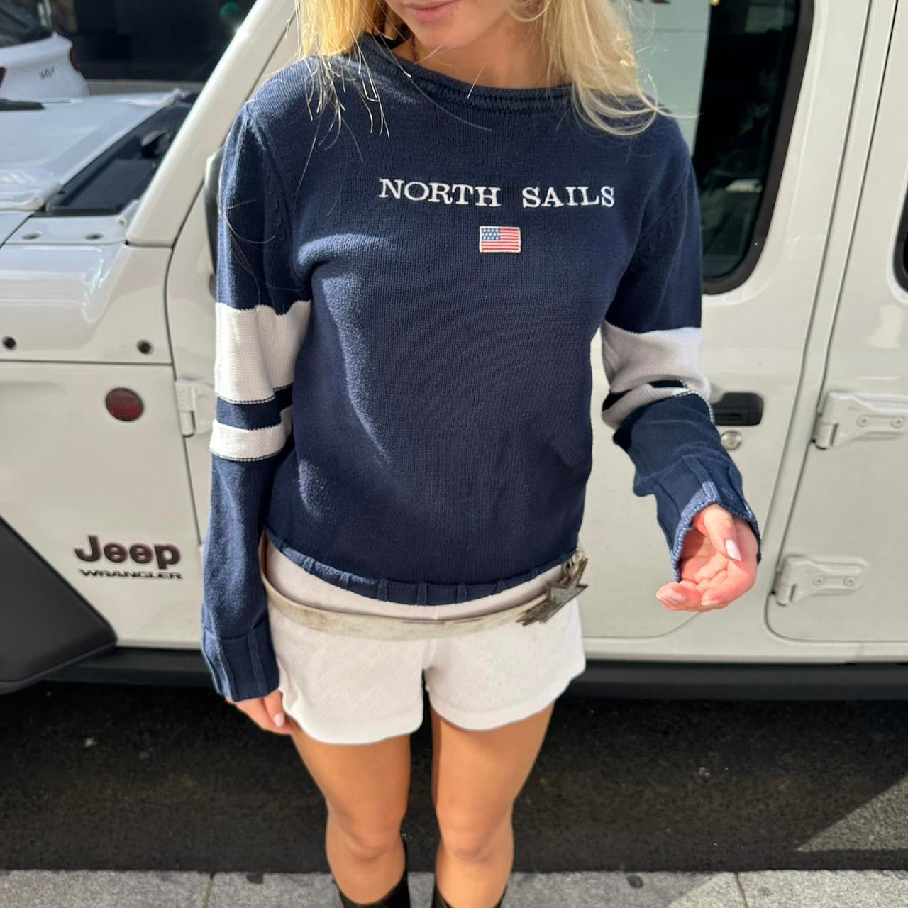 Vintage 90ās North Sail knit sweater