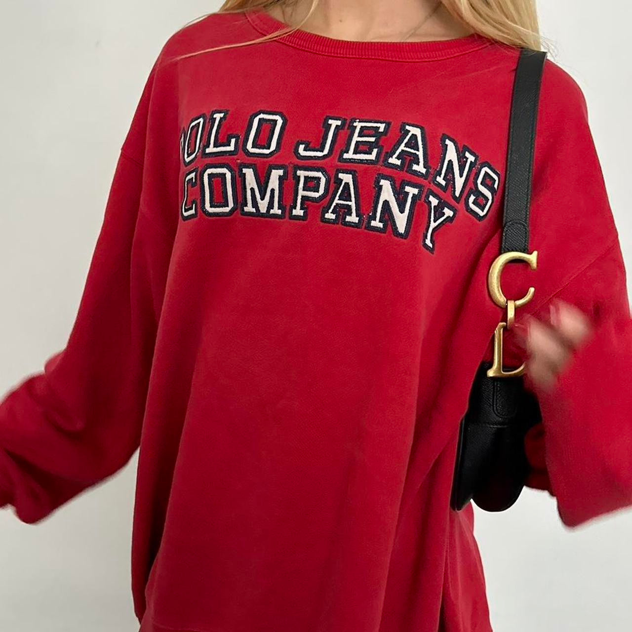 Vintage Polo Ralph Lauren red sweatshirt