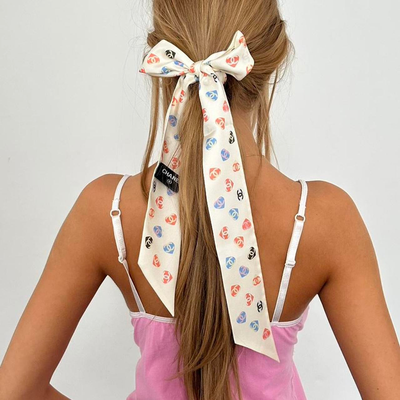 Vintage Chanel silk scarf