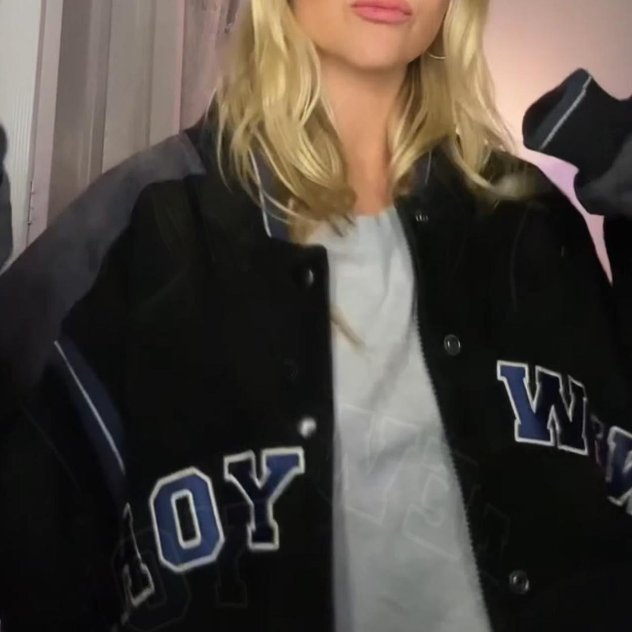 Vintage 90’s New York leather jacket