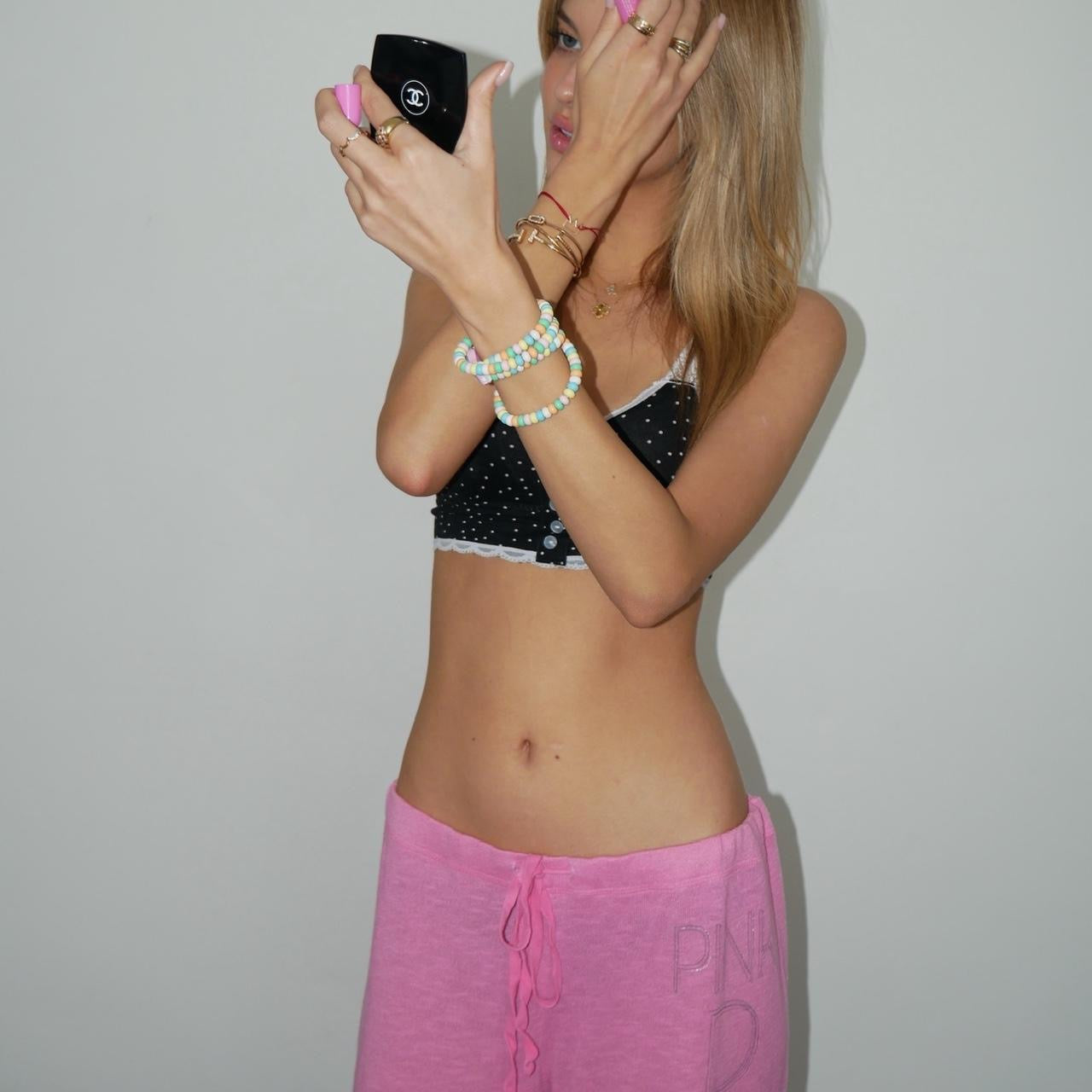 Vintage 2000’s Victorias Secret pink sweatpants