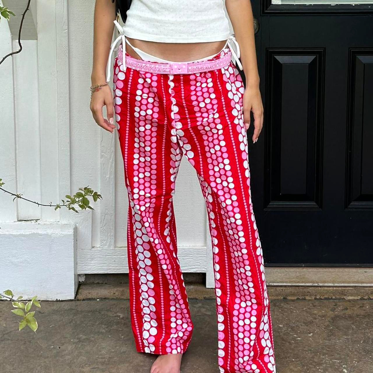 Vintage 2000’s Victoria’s Secret polka dots pants