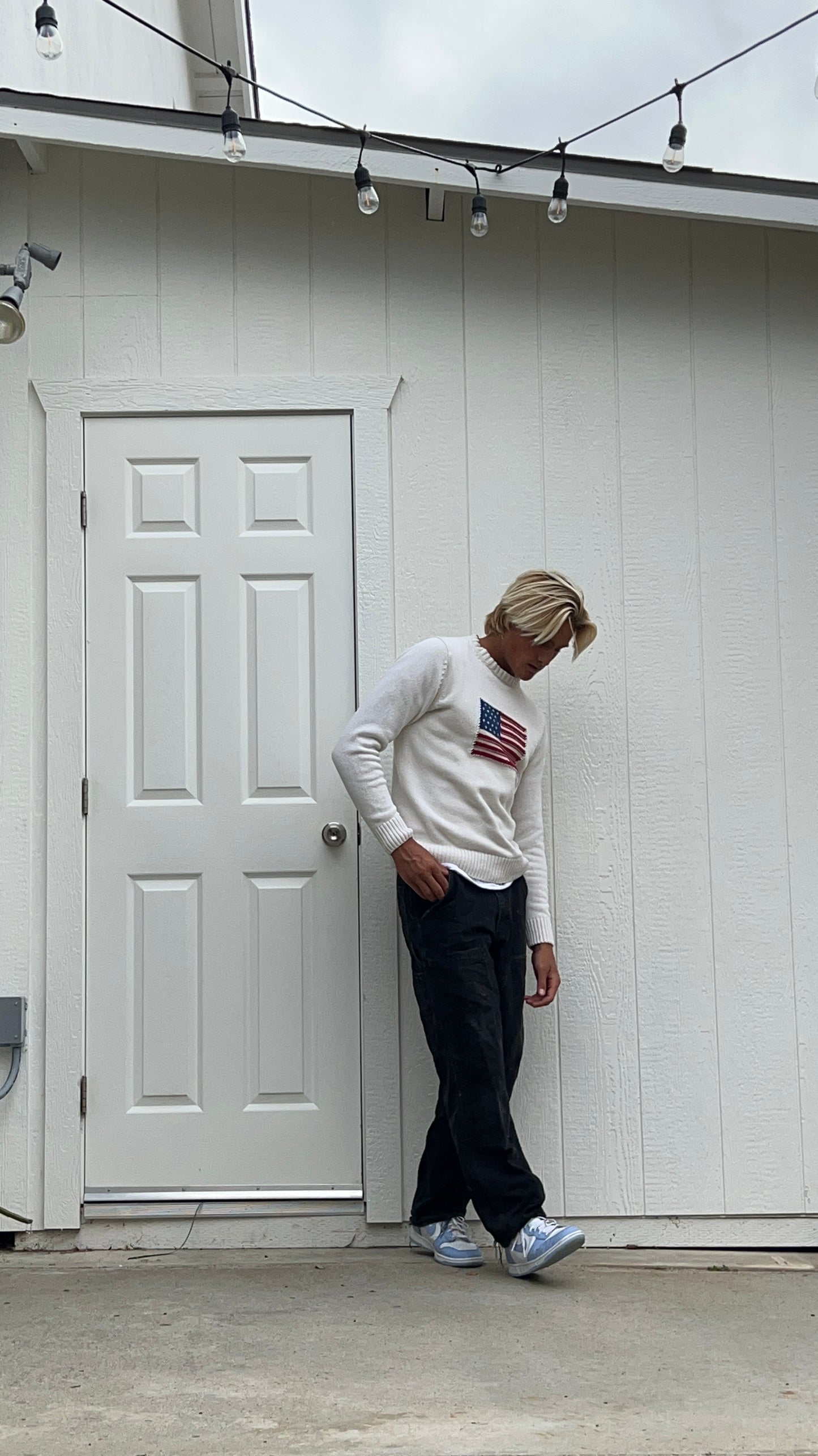 Vintage Gant American Flag sweater