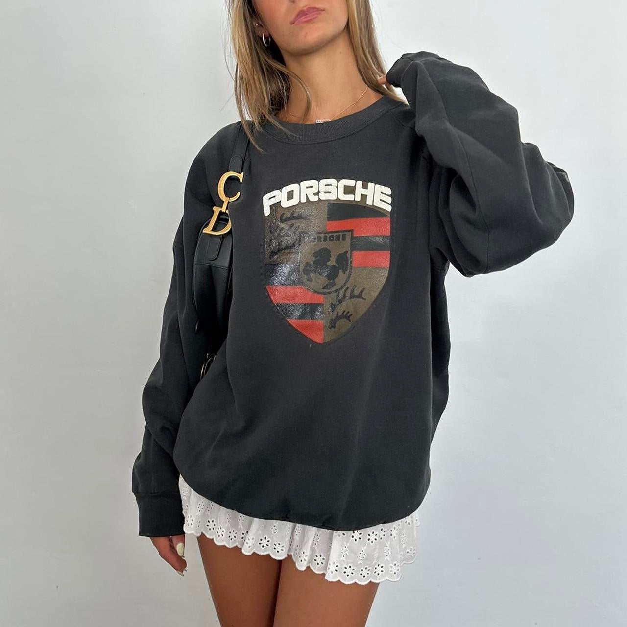 Vintage Porsche Design authentic black sweatshirt