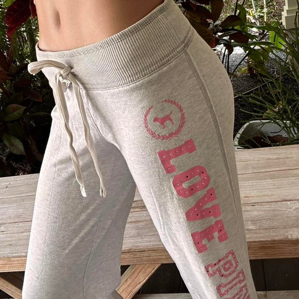 Vintage 2000’s Victorias Secret grey sweatpants