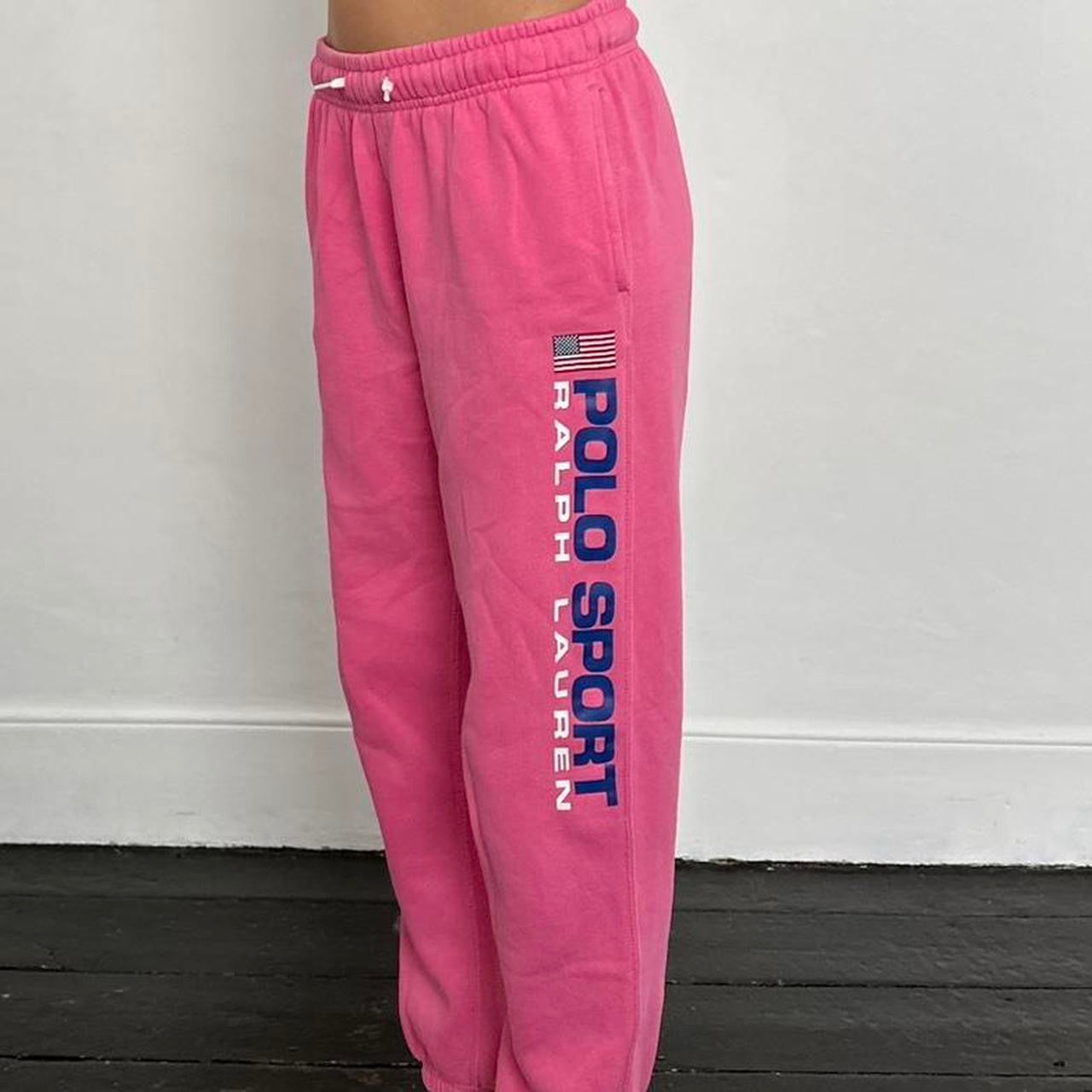Vintage 2000’s Polo Sport pink sweatpants