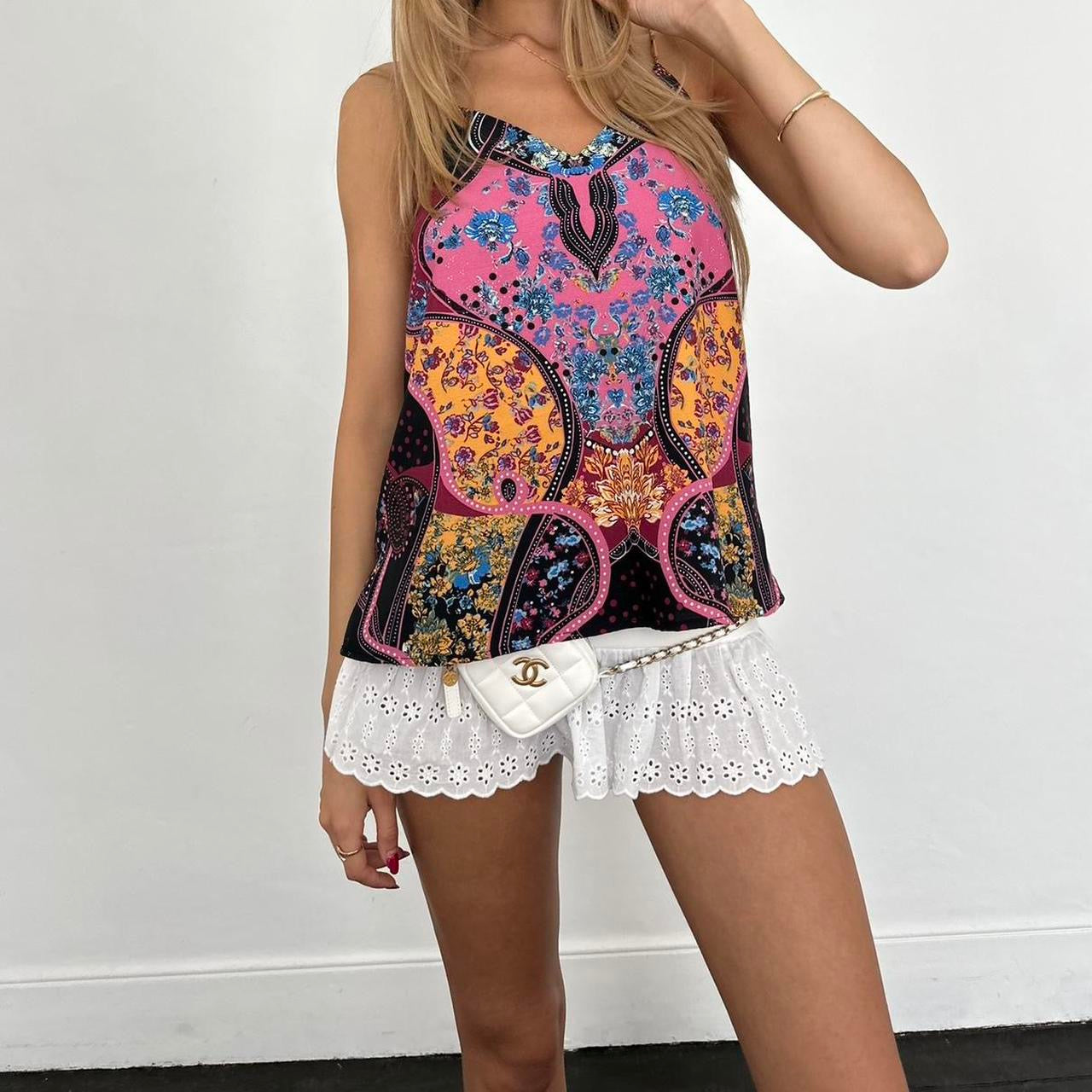 Vintage 2000’s paisley top