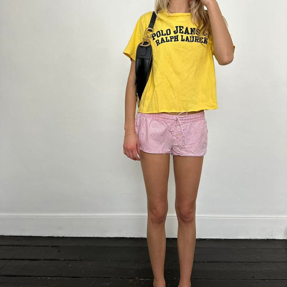 Vintage 90’s Ralph Lauren yellow tee