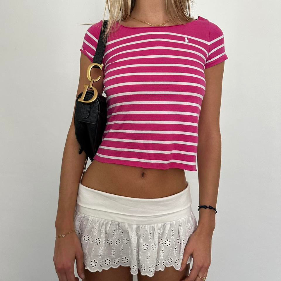 Vintage 90’s Polo Ralph Lauren striped baby tee