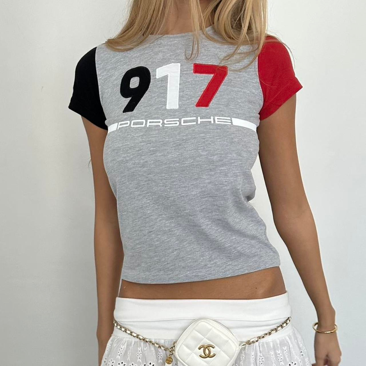 Vintage 2000’s Porsche baby tee