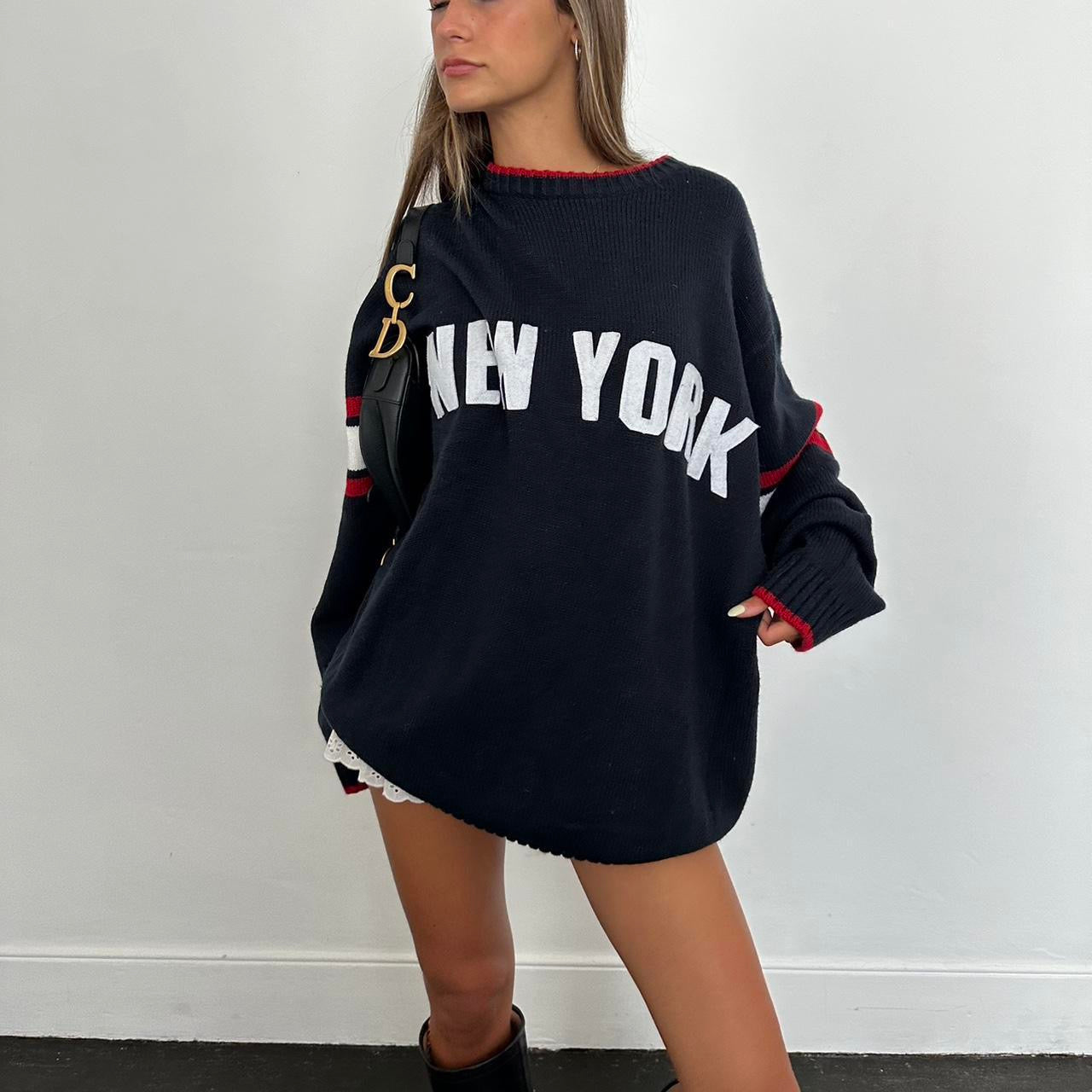 Vintage New York knitted jumper