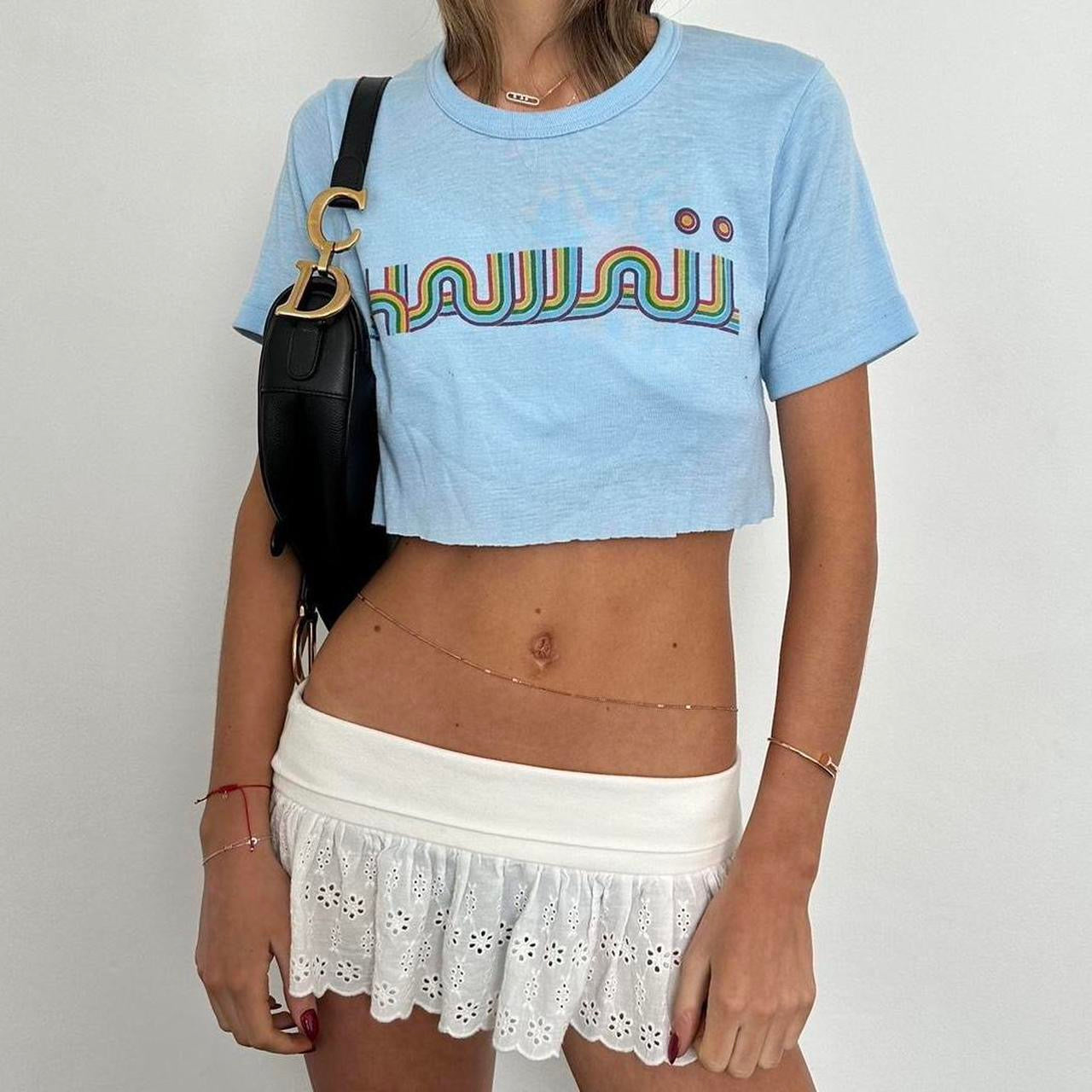 Vintage Hawaii baby tee