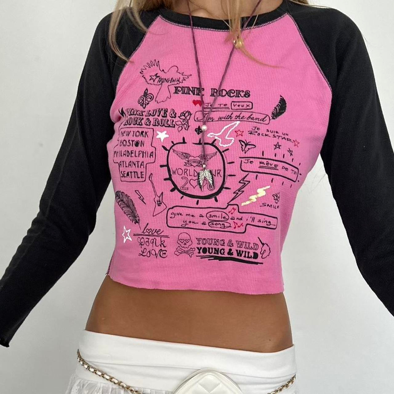Vintage 2000’s Victoria’s Secret long sleeve top