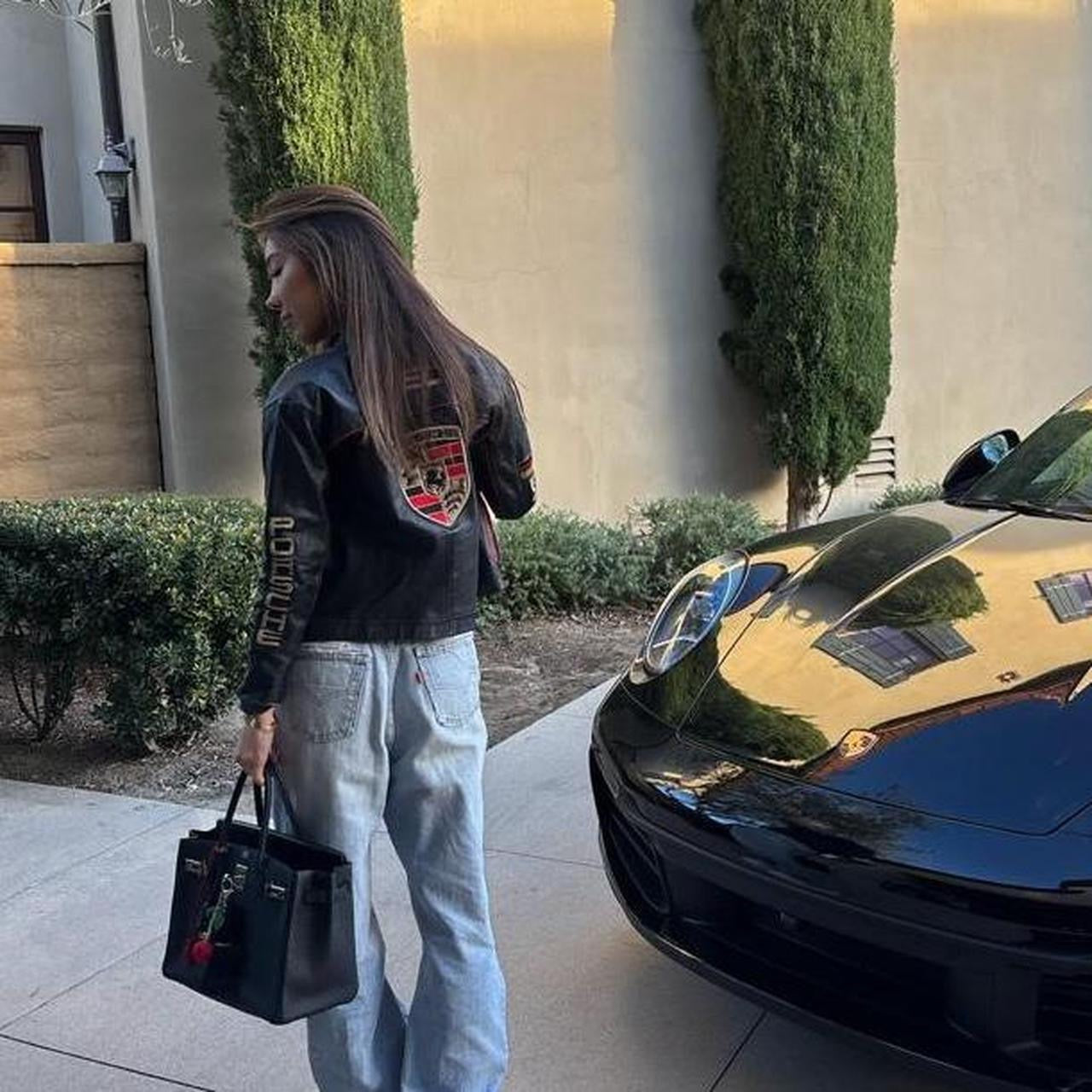 Vintage 90’s Porsche leather jacket