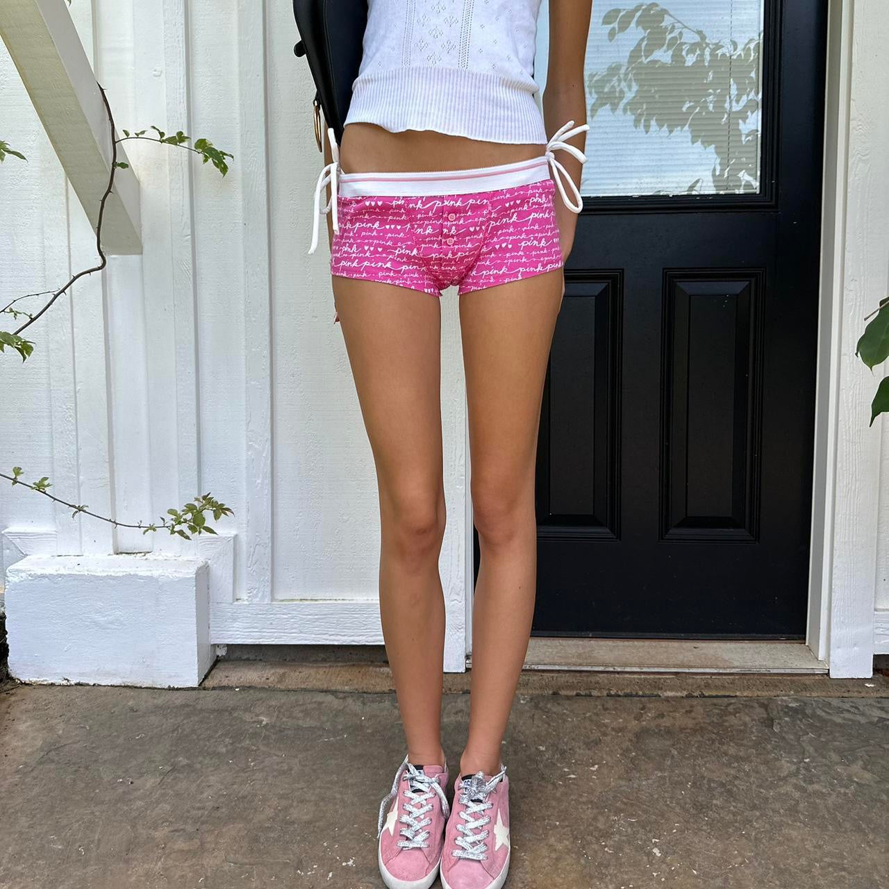Vintage Victoria’s Secret pink mini shorts