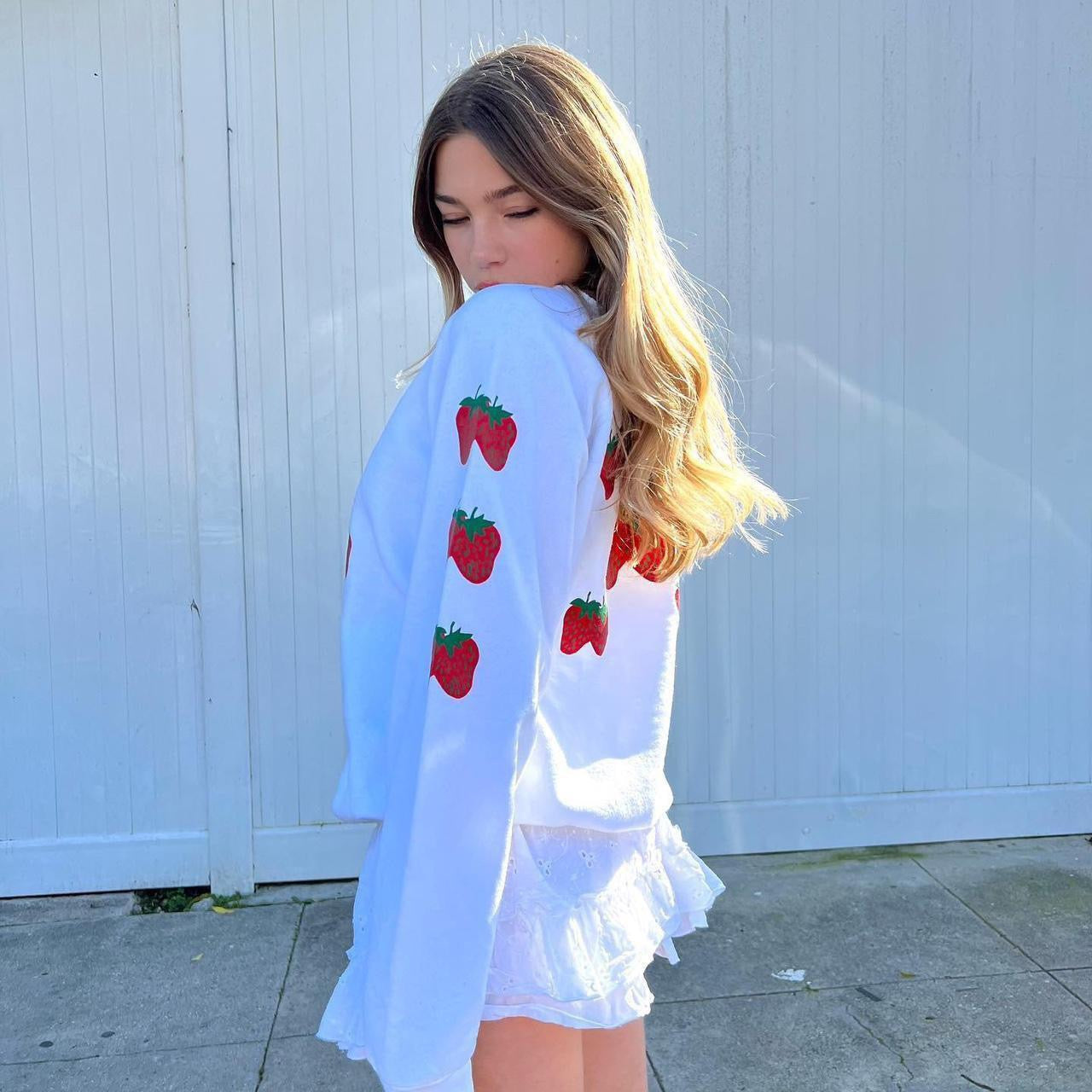 Vintage rare strawberry sweatshirt π