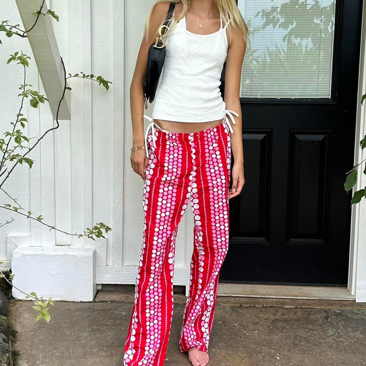 Vintage 2000’s Victoria’s Secret polka dots pants