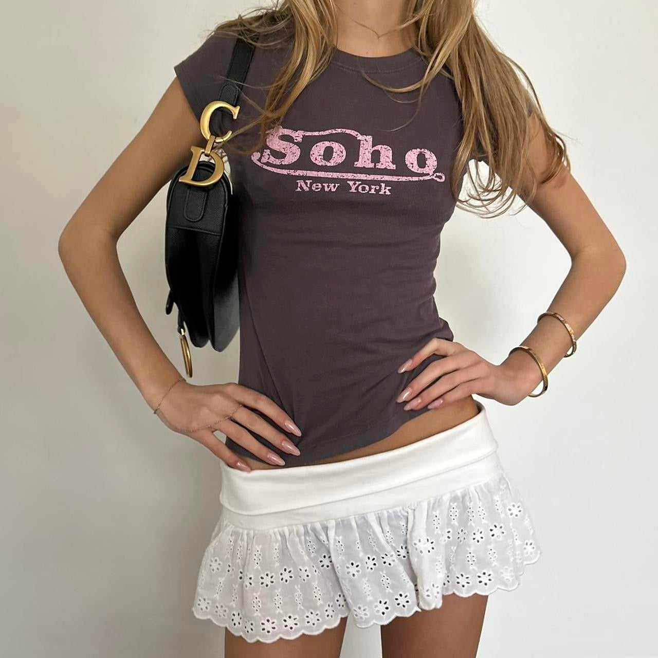 Vintage 90’s Soho New York baby tee
