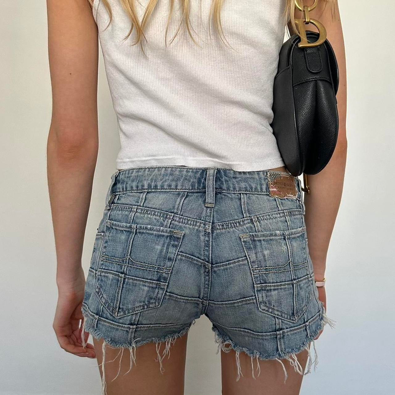 Vintage 2000’s Ralph Lauren blue denim shorts