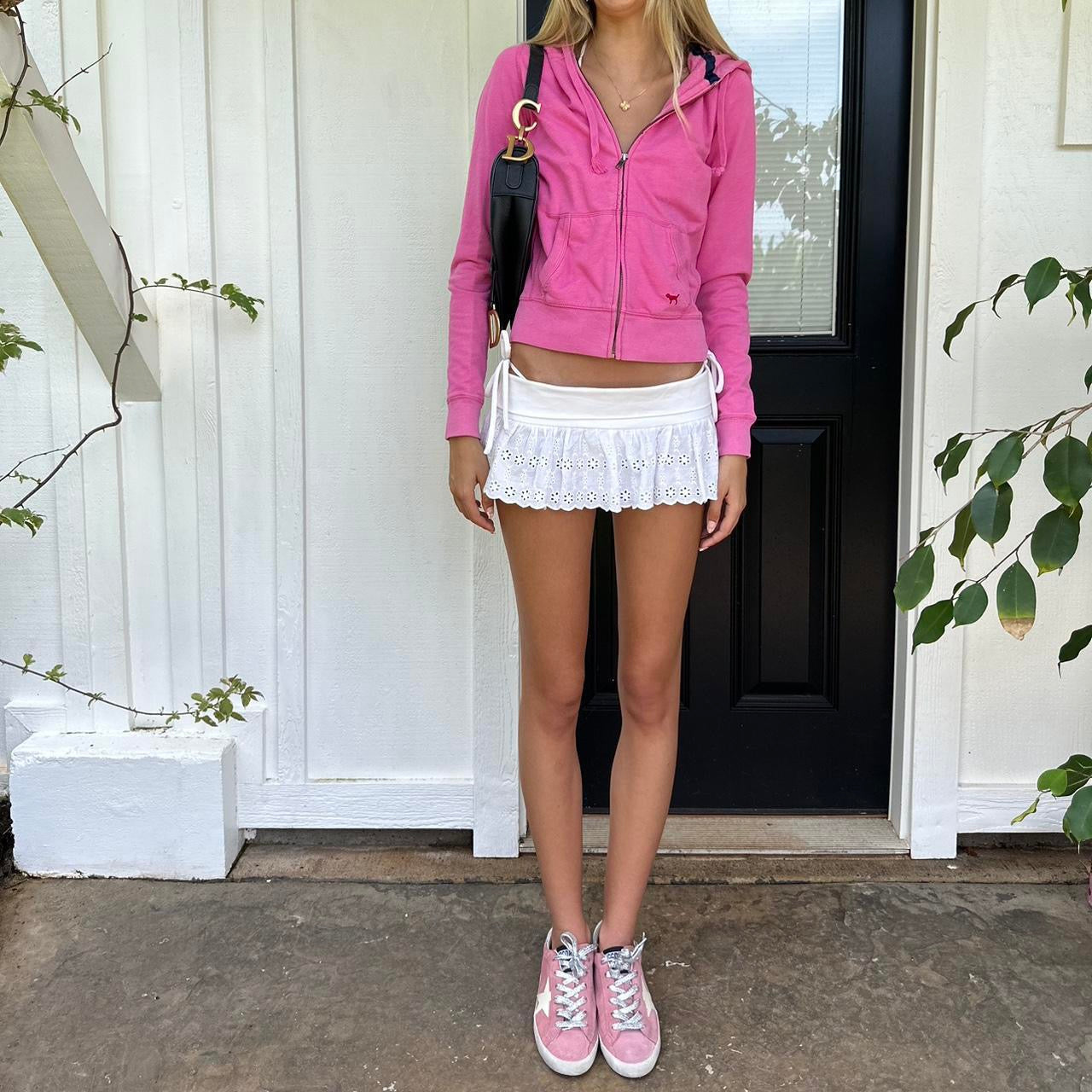 Vintage 2000’s Victoria’s Secret pink hoodie