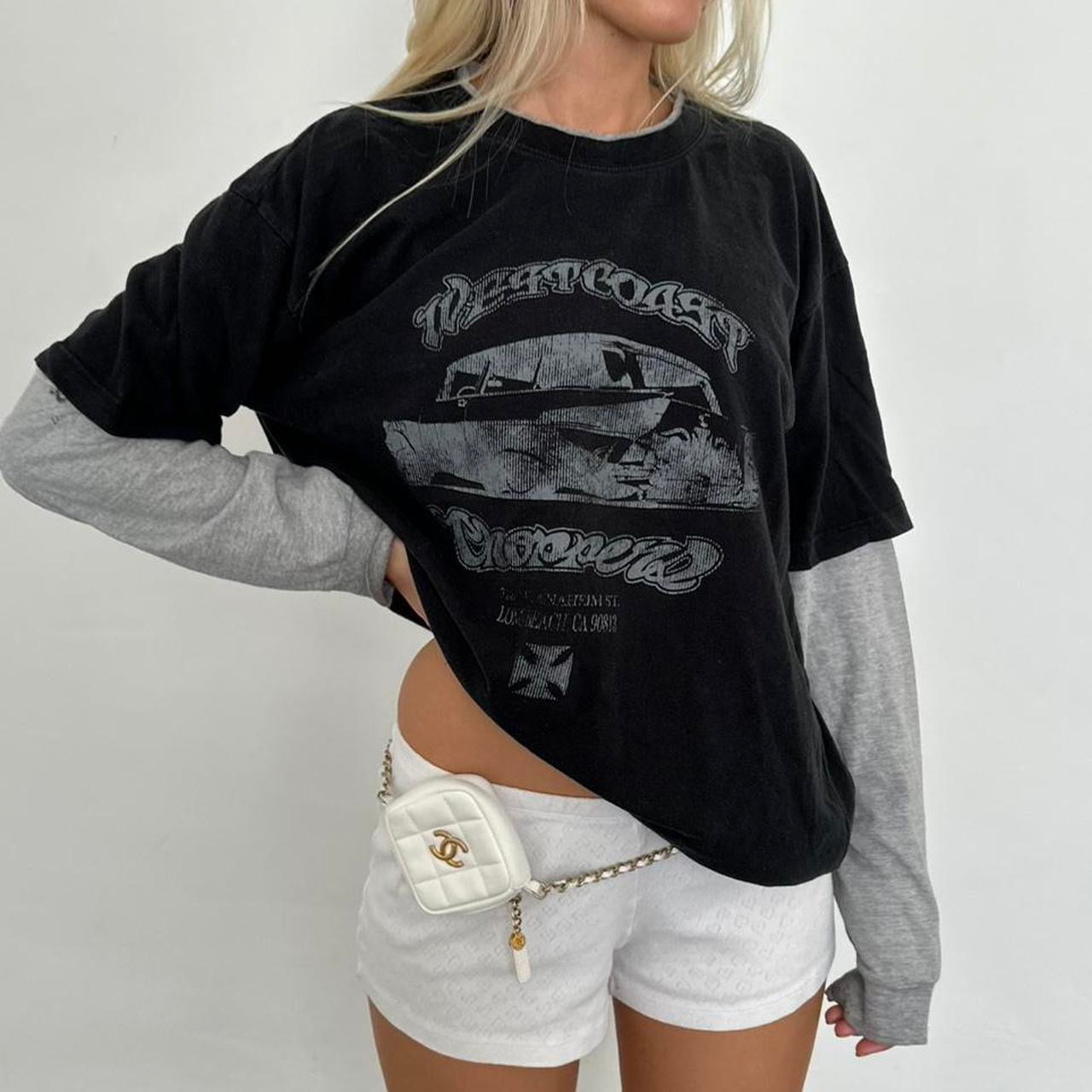 トップス 00s WEST COAST CHOPPERS vintage Vintage 00s So Cal Choppers Motorcycle T-Shirt West Coast