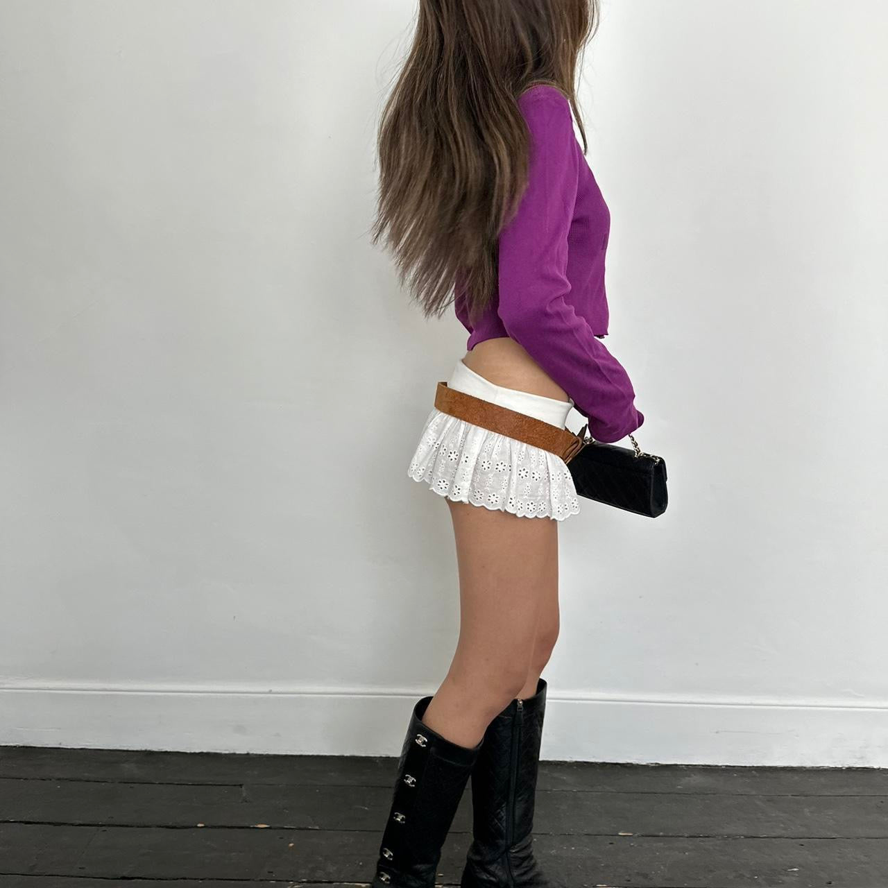 Vintage purple Harley Davidson long sleeves top š