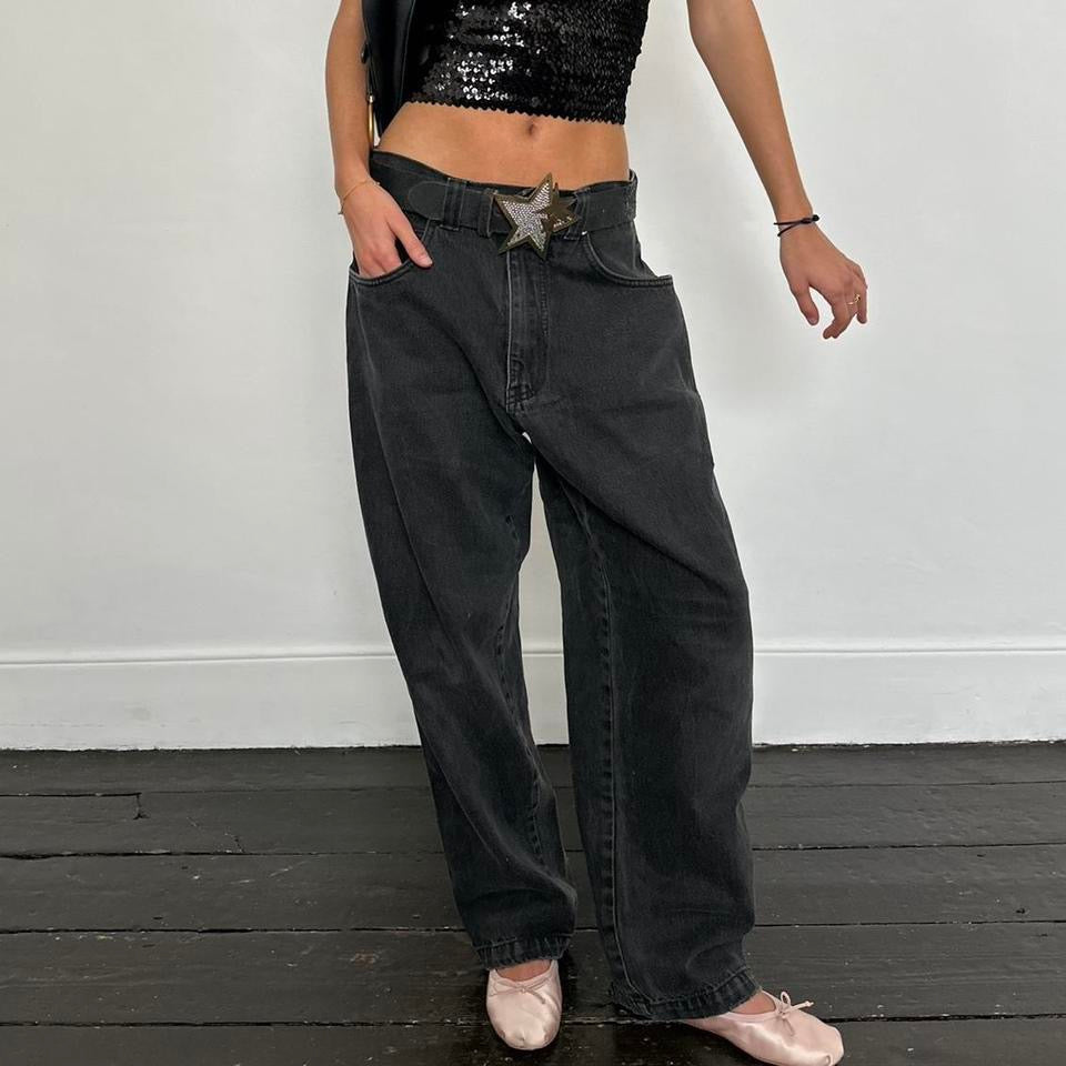 Vintage 90s black carpenter jeans