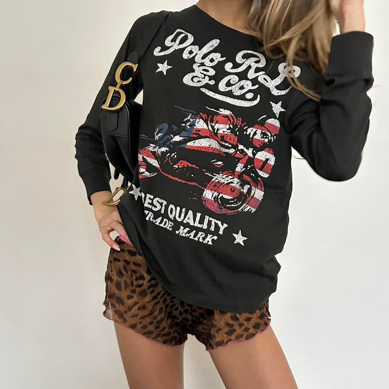 Vintage Polo Ralph Lauren graphic long sleeve top