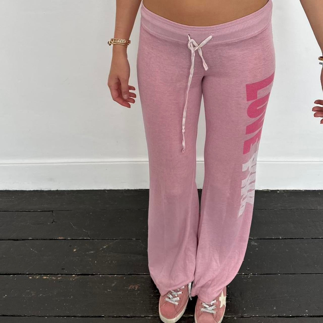 Vintage 2000’s Victoria’s Secret pink pants