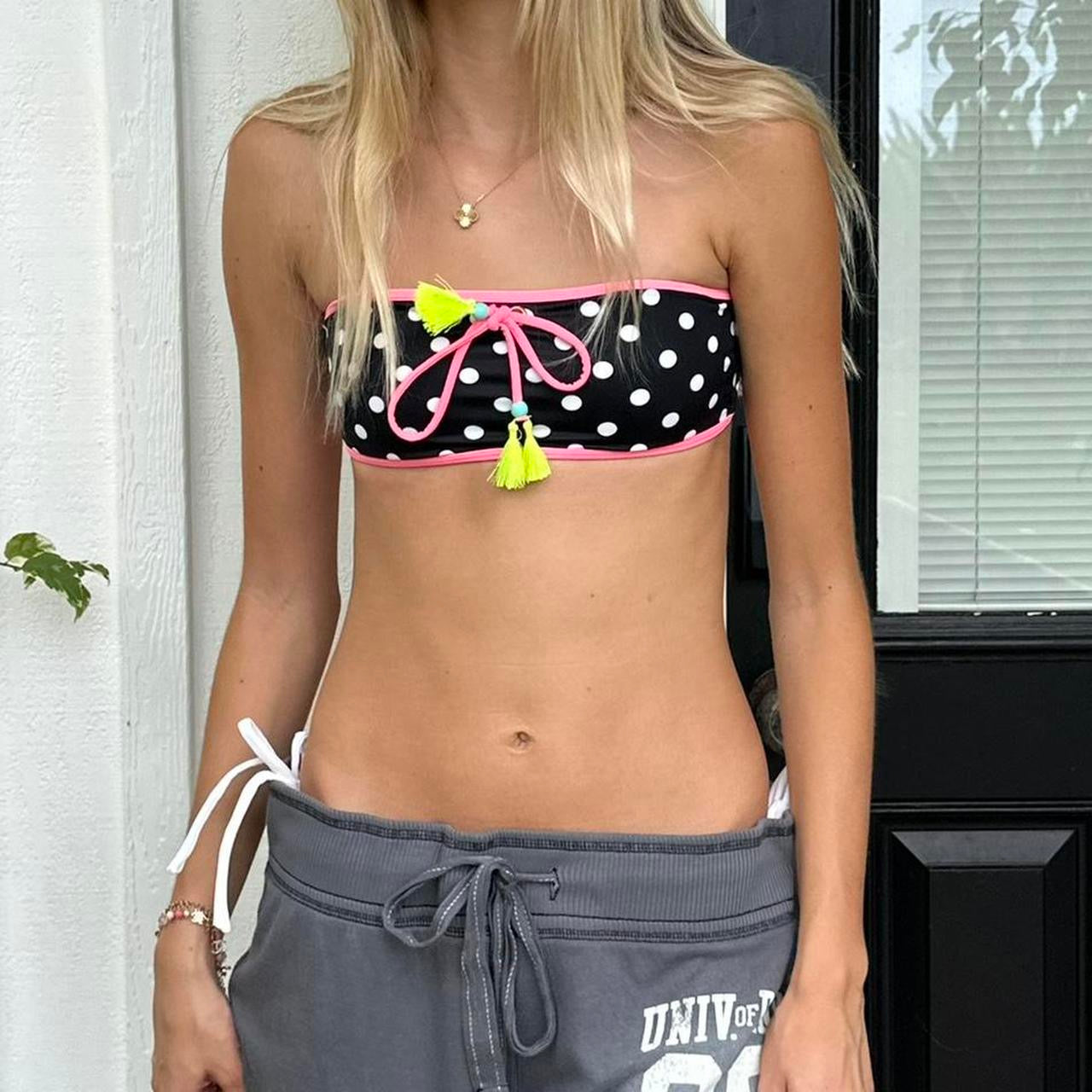 Vintage Victoria’s Secret polka dot bikini top
