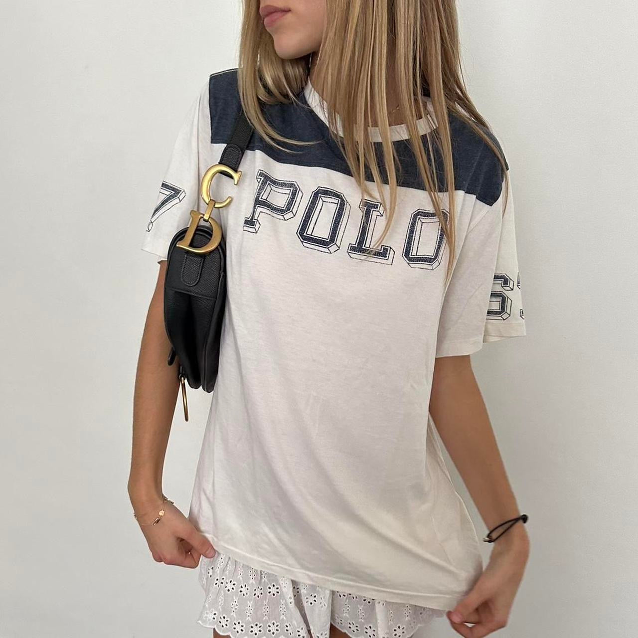 Vintage 90’s Ralph Lauren varsity tee