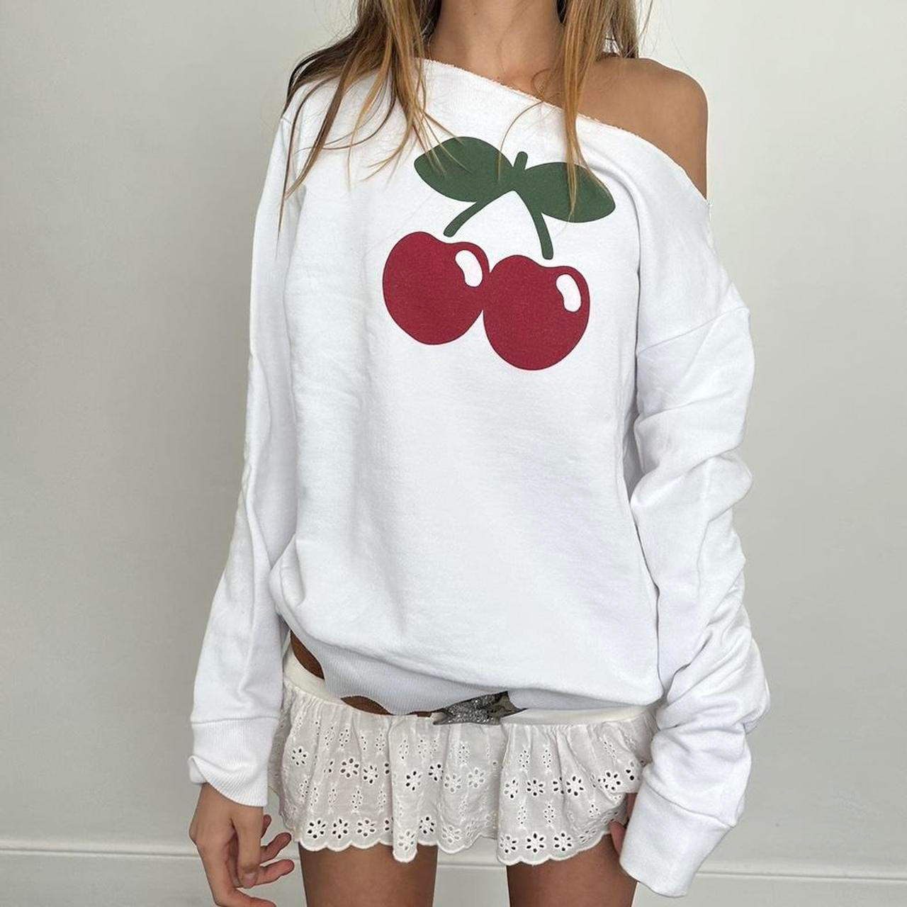 Vintage cherry sweatshirt ππ