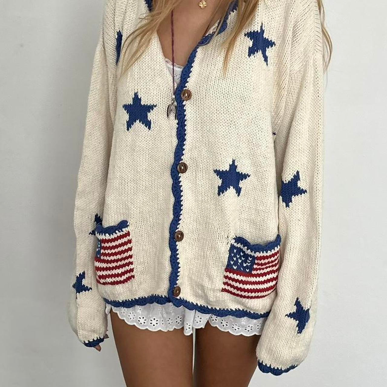 Vintage 90’s soft USA knit cardigan