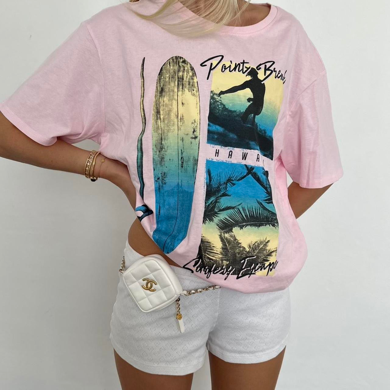 Vintage 2000’s Hawaii pink T-shirt