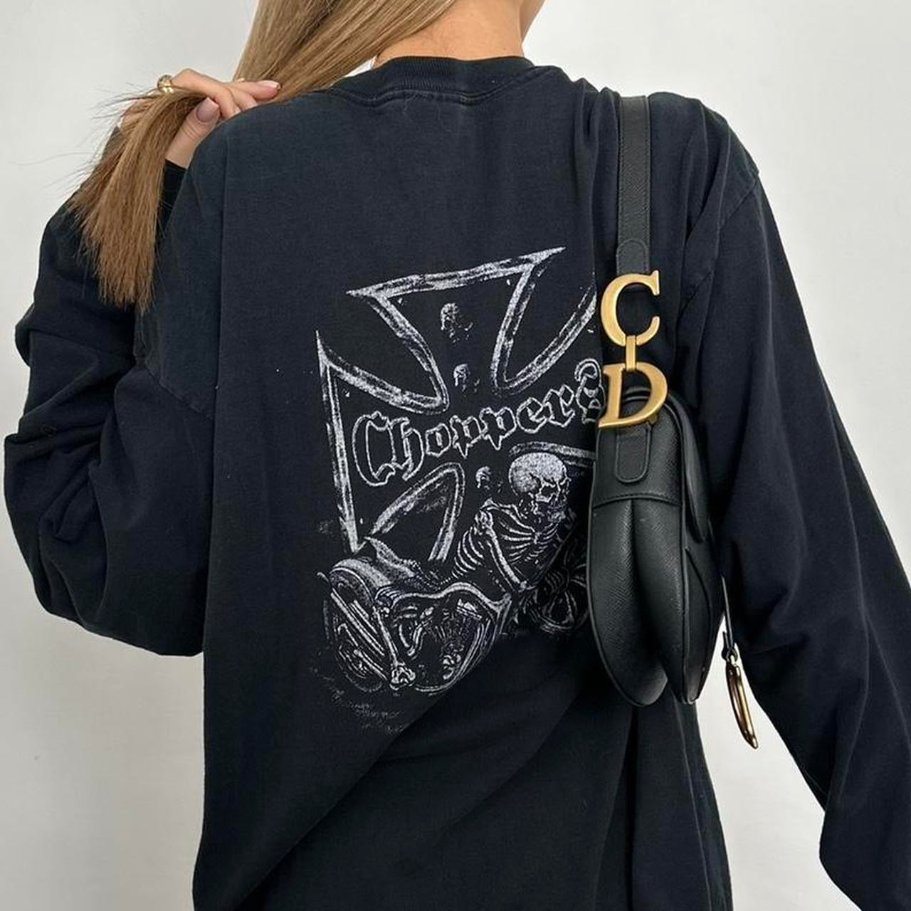Vintage West Coast Choppers long sleeve oversized top
