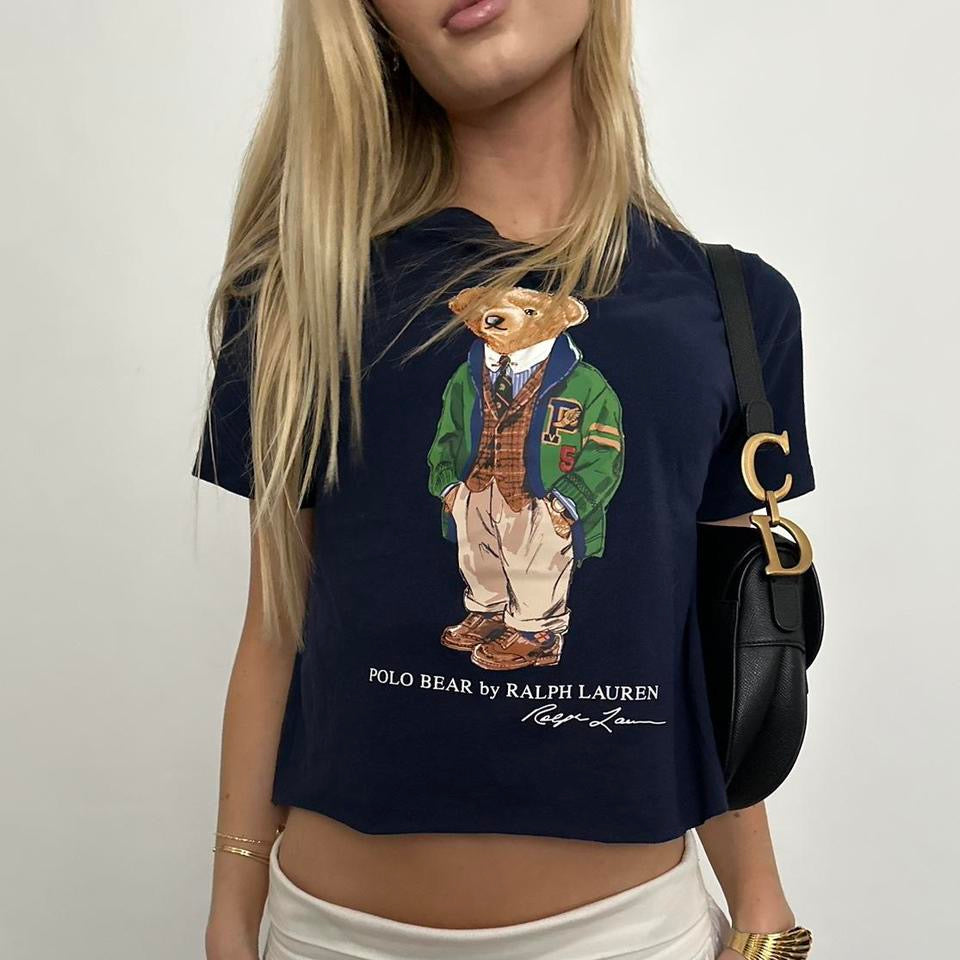 Vintage Ralph Lauren teddy bear baby tee