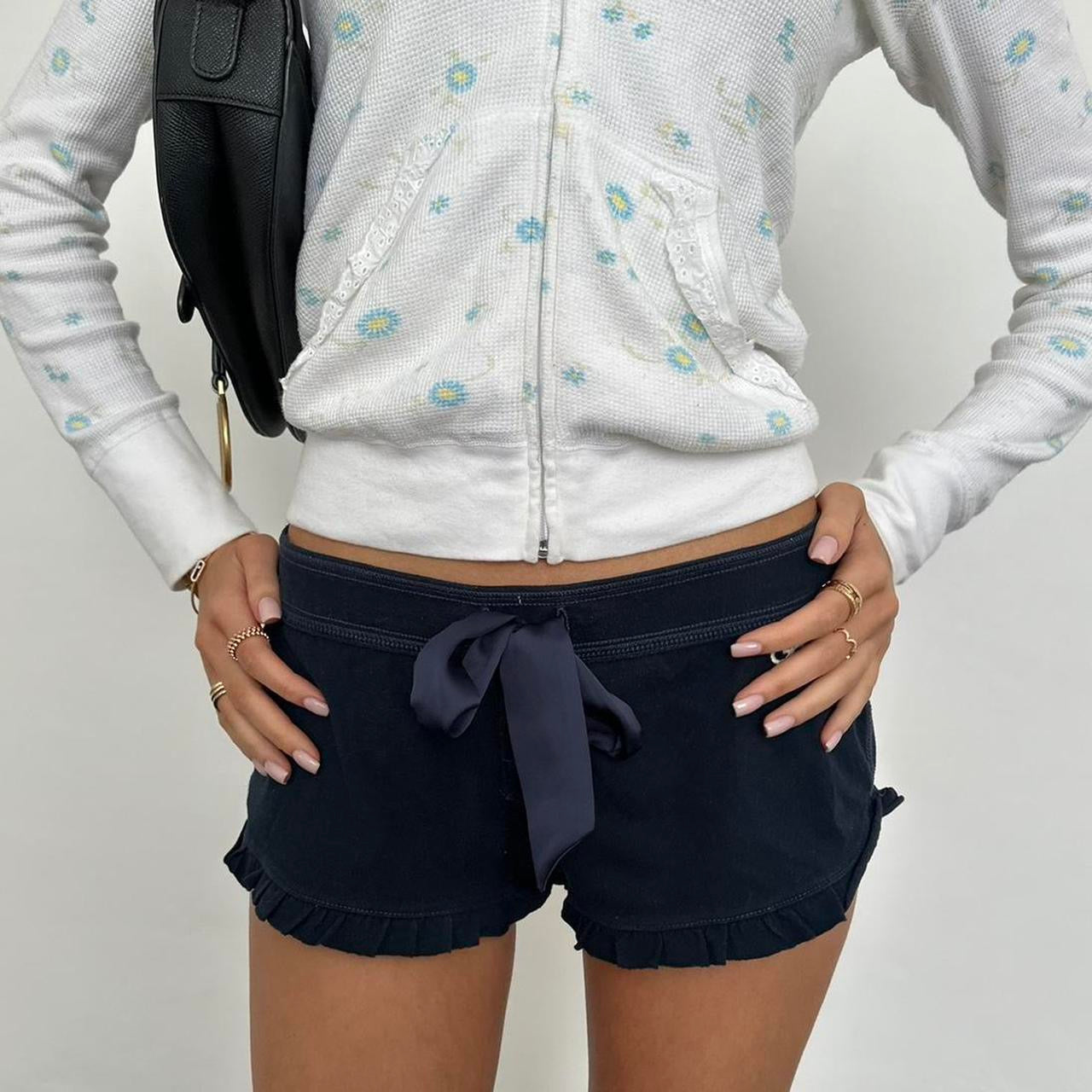 Vintage 2000’s navy lounge shorts