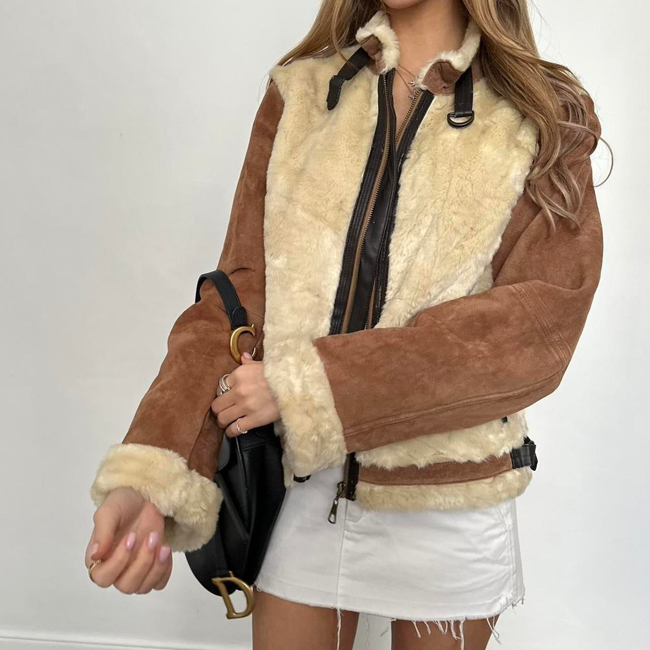 Vintage 90s two tone jacket