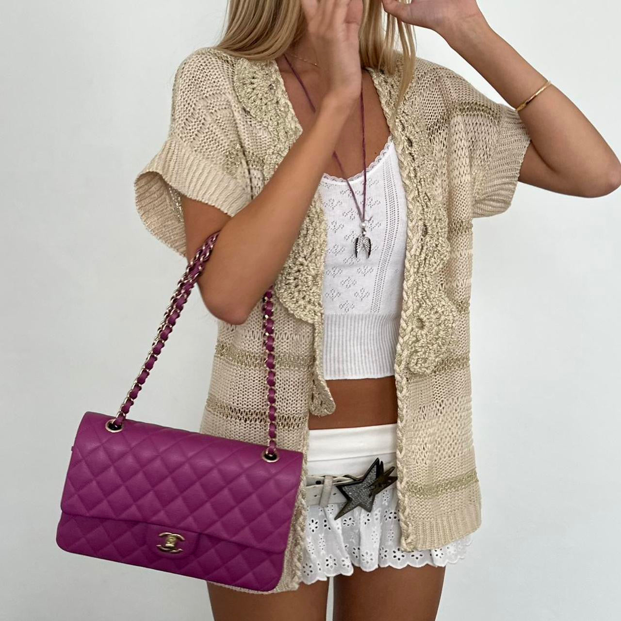 Vintage 90’s cream boho cardigan top