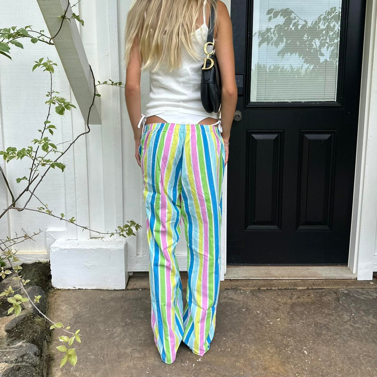 Vintage 2000’s Victoria’s Secret striped pants